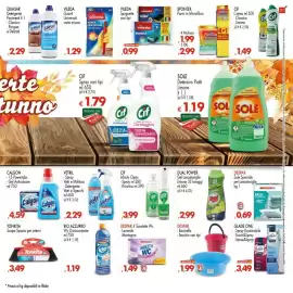 Volantino Despar Pagina 21: Vetril Spray Vetri e Multiuso €2,29, Cif Infinity Clean €3,99