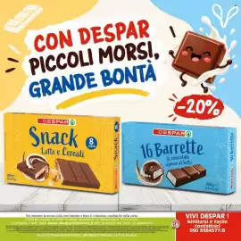 Volantino Despar Pagina 24: Despar Snack Latte e Cereali