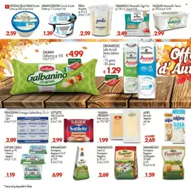 Volantino Despar Pagina 6: Lindahls Protein Fiocchi di Latte €1,39, Philadelphia Formaggio Spalmabile €2,89