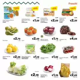 Volantino Unes Pagina 11: Mele del Trentino IGP Red Delicious €1,79, Cachi €2,49