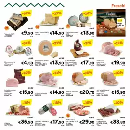Volantino Unes Pagina 9: Pettro di tacchino al forno Gardani €20,70, Il cotto Tirolinger MOSER €14,90