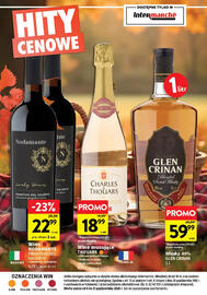 Intermarche gazetka Strona 20: Whisky 40% Glen Crinan €59,99, Wino czerwone Nodamante Primitivo del Salento wytrawne €22,99