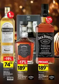 Intermarche gazetka Strona 7: Whiskey Jack Daniel's Single Barrel €189,99, Whiskey Bushmills The Original €74,99