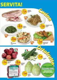 Volantino Palmarket Pagina 3: Salsiccia cotta al vino bianco €1,69, Cavolo Verzotto €1,49