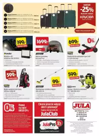 Jula gazetka Strona 8: Teleskopowa szczotka myjąca Hamron €99,00, Namiot garażowy Hamron €1.699,00