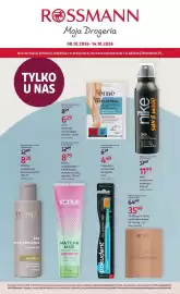 Rossmann gazetka tydzień 41 Strona 1: Erne, skarpetki złuszczające do stóp, 1 para €6,29