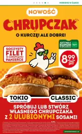 Żabka gazetka Strona 6: NOWOŚĆ WEEKEND W ŻABCE CHRUPCZAK O KURCZĘ! ALE DOBRE! SOCZYSTY FILET W CHRUPIĄCEJ PANIERCE AKTYWUJ