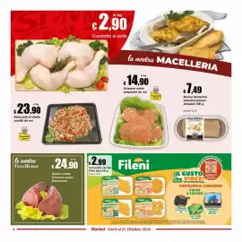 Volantino Sì con te Market Pagina 4: Girello a fette di bovino razza Garonnese €24,90