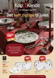 Kop & Kande tilbudsavis Side 1: Middagstallerken €199,95, Kähler Hammershøi Christmas €199,95