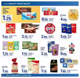 Volantino Sigma Pagina 14: Fagolosi Grissin Bon €1,69, Mandorle ricoperte Pioppo €2,49