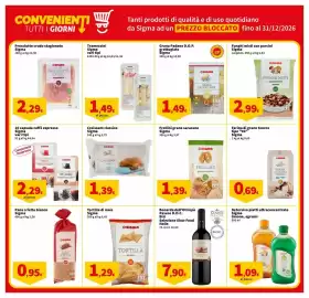 Volantino Sigma Pagina 5: Capsule caffè espresso Sigma €2,29, Bonarda dell'Oltrepò Pavese D.O.C. Bisi €7,90