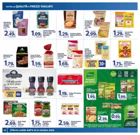 Volantino Sigma Superstore Pagina 14: Farina di grano tenero tipo "00" anti-grumi Spadoni €1,09, Le Soffici Cameo €2,99