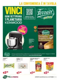 Volantino Pam Pagina 11: Formaggio grattugiato Gran Mix classico Ferrari €1,69, Galbanino l'Originale €2,99