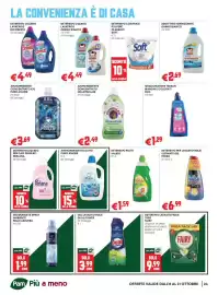 Volantino Pam Pagina 24: Deodorante spray ambiente Felce Azzurra €1,99, Detersivo lavatrice polvere classico soft