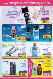 PlusMarket akciós újság Oldal 6: Himalaya gum expert fogkrém €950,00, Denim tusfürdő €590,00