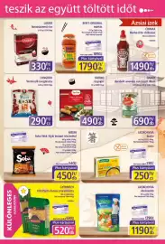 PlusMarket akciós újság Oldal 9: Ben's original mártás €1.790,00, Nissin soba wok style instant tésztaétel €450,00