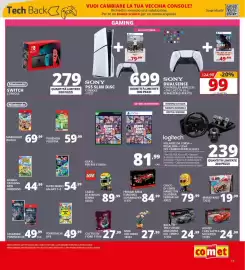 Volantino Comet Pagina 13: LEGO Speed Macchina del tempo €24,99, Disney Cars Saetta McQueen €24,99