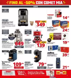 Volantino Comet Pagina 21: DeLonghi Magnifica Start macchina caffè automatica €349,00