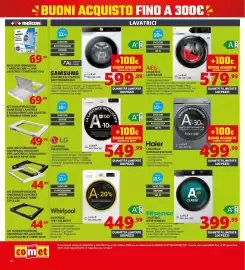 Volantino Comet Pagina 24: Whirlpool Lavatrice FFB 1148 BSV IT €449,99, Lavatrice LG €549,99