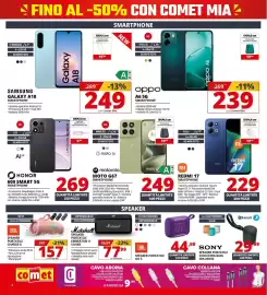 Volantino Comet Pagina 4: JBL speaker portatile GO 5 €44,99, Marshall speaker portatile emberton ii silver €77,99