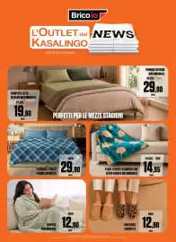 Volantino Brico Io Pagina 10: Trapunta 2 Piazze Stampe Assortite €29,90, Plaid Everest €14,95