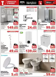 Volantino Brico Io Pagina 6: Scaldabagno elettrico TR3001T €139,00, Miscelatore Lion per lavabo €24,90