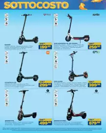 Volantino Euronics Bruno Pagina 22: Scooter 6 Lite Xiaomi €299,99, OVEL111R00 Monopattino Elettrico €399,99