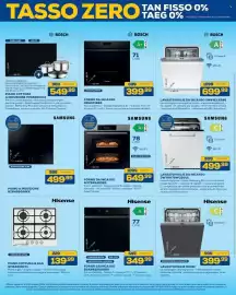 Volantino Euronics Bruno Pagina 31: Samsung forno da incasso €649,99, Lavastoviglie da incasso Samsung €499,99