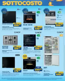 Volantino Euronics Bruno Pagina 32: Piano cottura a induzione LG €399,99, Forno da incasso Candy €199,99