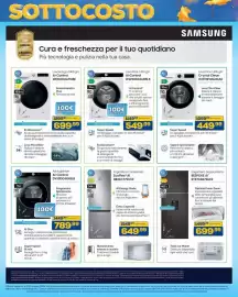 Volantino Euronics Bruno Pagina 39: Lavatrice 1.400 giri Crystal Clean €449,99, Asciugatrice Ai-Control €789,99