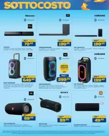 Volantino Euronics Bruno Pagina 7: JBL Party speaker €299,99, JBL PARTYBOX520E €649,99