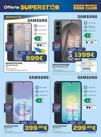 Volantino Euronics Pagina 18: Samsung Galaxy A27 €299,90, Samsung Smartphone Galaxy A57 €399,90
