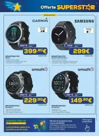 Volantino Euronics Pagina 21: Amazfit Smartwatch Balance 2 €229,90, Samsung Smartwatch Galaxy Watch 8 40mm €299,00