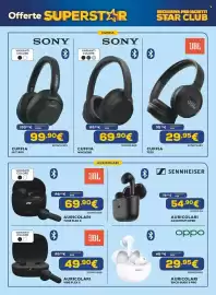 Volantino Euronics Pagina 22: JBL Auricolari Tune Flex 2 €69,90, JBL Auricolari Vibe Flex 2 €49,90