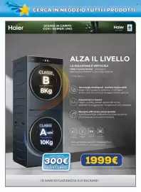 Volantino Euronics Pagina 33: Haier Laundry Center €1.999,00