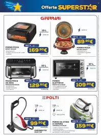 Volantino Euronics Pagina 36: Friggitrice ad aria Friggisano G10181 €129,90, Forno elettrico Rostò 37 G-10152 €109,90