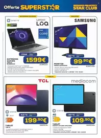 Volantino Euronics Pagina 43: TCL TABLET TAB A1 €199,90, Tablet Azimut 4 Plusm €109,90