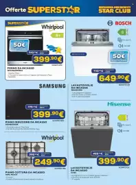Volantino Euronics Pagina 8: Samsung piano induzione da incasso €399,90, Lavastoviglie da incasso Hisense €399,90