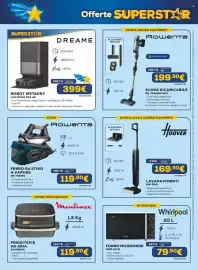 Volantino Euronics Pagina 9: Dreame Robot Wet&Dry L40 Vim Ultra AE €399,00, Ferro da stiro a vapore Rowenta €119,90