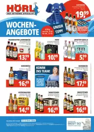 Hörl Getränke Prospekt woche 41 Seite 2: NOW Verschiedene Süßgetränke €10,99, JESUITEN QUELLE Mineralwasser €5,99