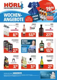 Hörl Getränke Prospekt woche 41 Seite 3: Wiking Noorgaard GIN €27,99, Alpenschnaps €8,99