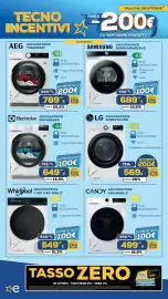 Volantino Euronics Tufano Pagina 18: Electrolux asciugatrice €649,99, Asciugatrice LG €569,00