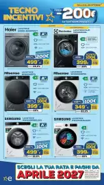 Volantino Euronics Tufano Pagina 20: Lavatrice Hisense €349,99, Lavatrice Hisense €399,99