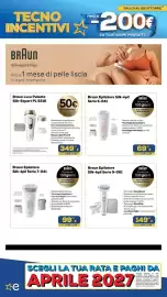 Volantino Euronics Tufano Pagina 24: Braun Epilatore Silk-épil Serie 5-041 €69,99