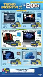 Volantino Euronics Tufano Pagina 3: Lenovo Notebook Gaming LOQ €1.599,99, Msi NOTEBOOK CYBORG 15 €1.199,99