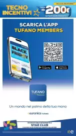 Volantino Euronics Tufano Pagina 7: TECNO FINO DALL'8 AL 28 OTTOBRE INCENTIVI 200€ X SU TANTISSIMI PRODOTTI SCARICA L'APP