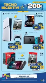 Volantino Euronics Tufano Pagina 9: Nintendo Switch €279,99, FC27 €539,99
