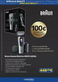 Volantino Euronics Pagina 2: Braun Rasoio Elettrico NEVO 11000c €449,99