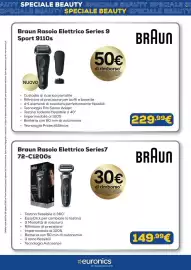 Volantino Euronics Pagina 3: Braun Rasoio Elettrico Series7 72-C1200s €149,99