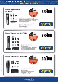 Volantino Euronics Pagina 5: Braun Tutto in uno AIO7540 €69,99, Braun Tutto in uno AIO5540 €49,99